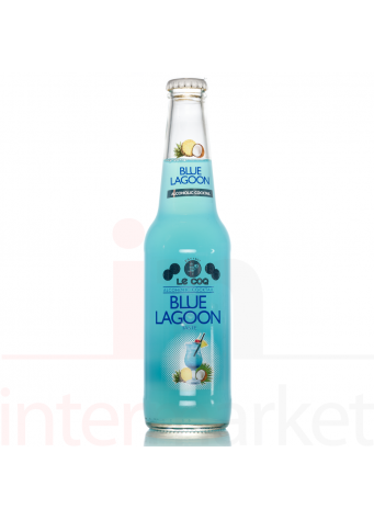 Alkoholinis kokteilis BLUE LAGOON 4,7% 330 ml
